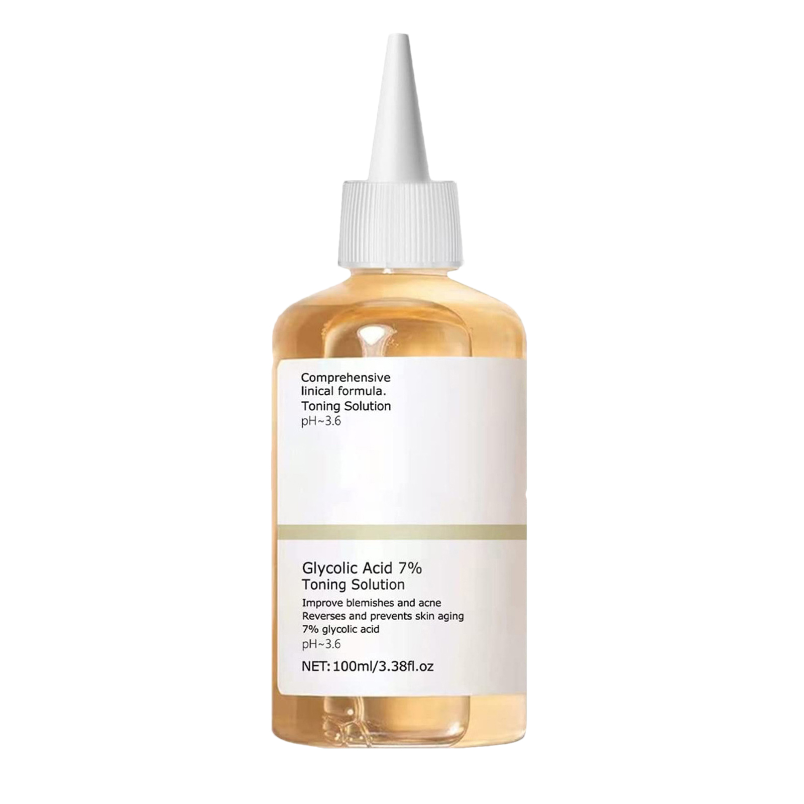 The Ordinary Serum Hyaluronic Acid - Ácido glicólico 7% tóner nutritivo suave