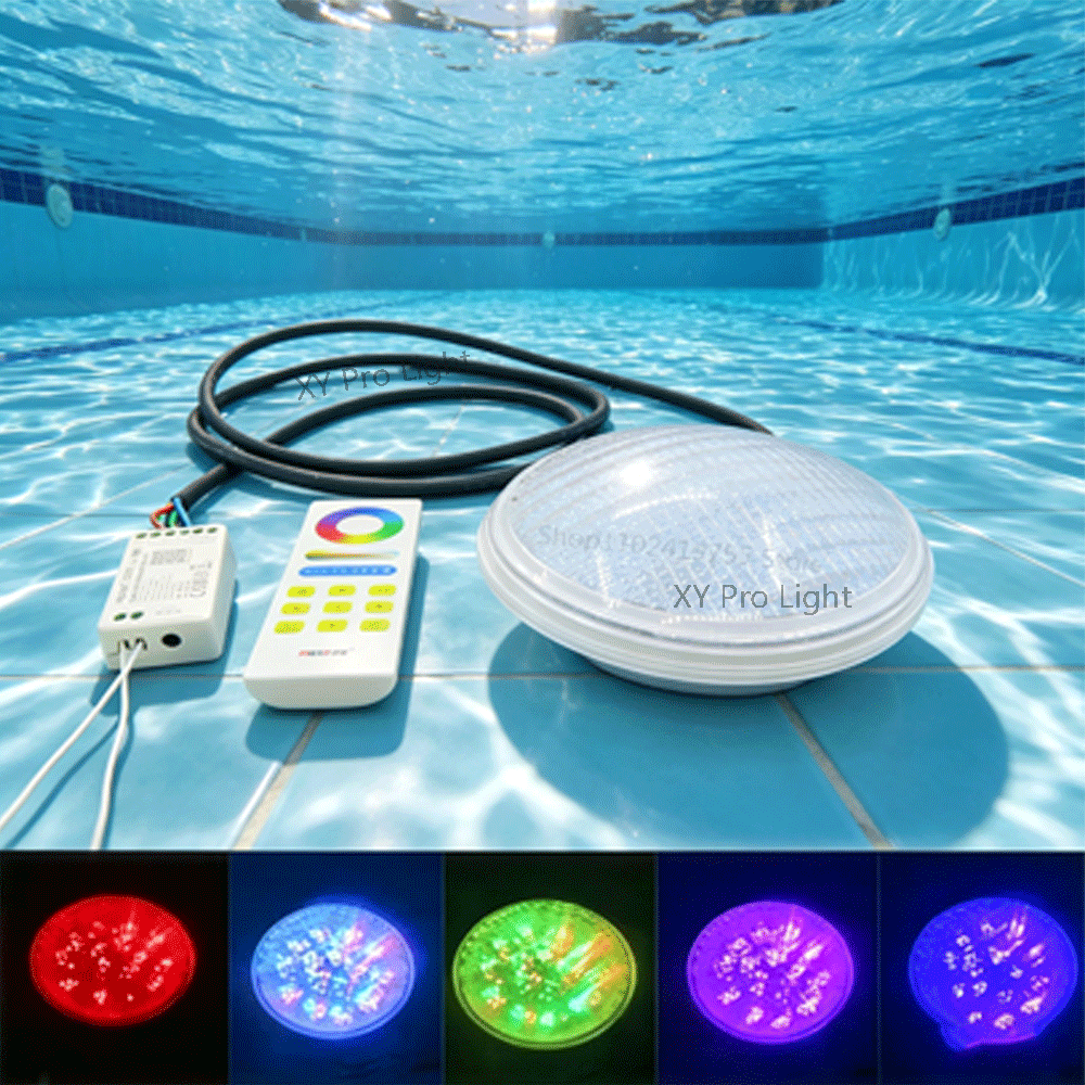 Xy Spa & Wellness George Town - Luces Subacuáticas RGB de 45W, Lámpara