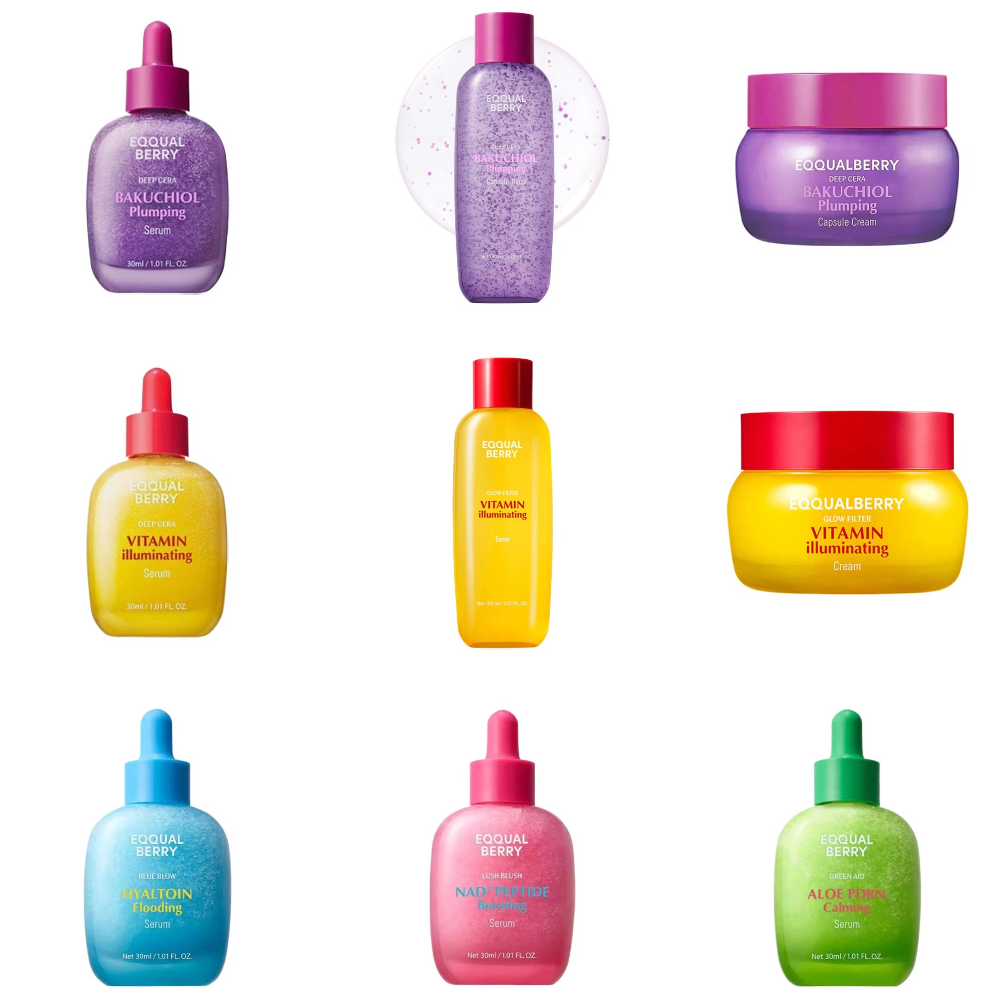 The Ordinary Serum Hyaluronic Acid - Suero Reafirmante EQQUALBERRY BAKUCHIOL 5,000 PPM,
