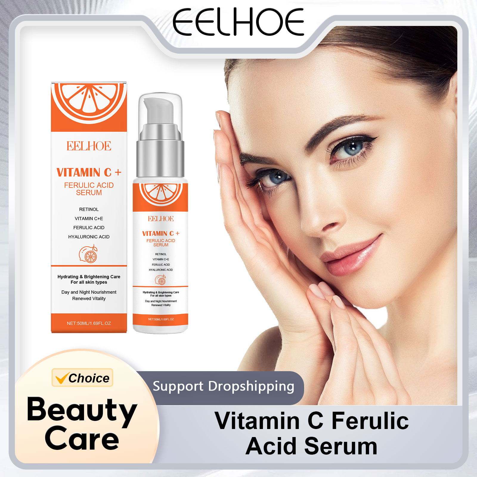 The Ordinary Serum Hyaluronic Acid - EELHOE-suero de ácido ferulico con vitamina
