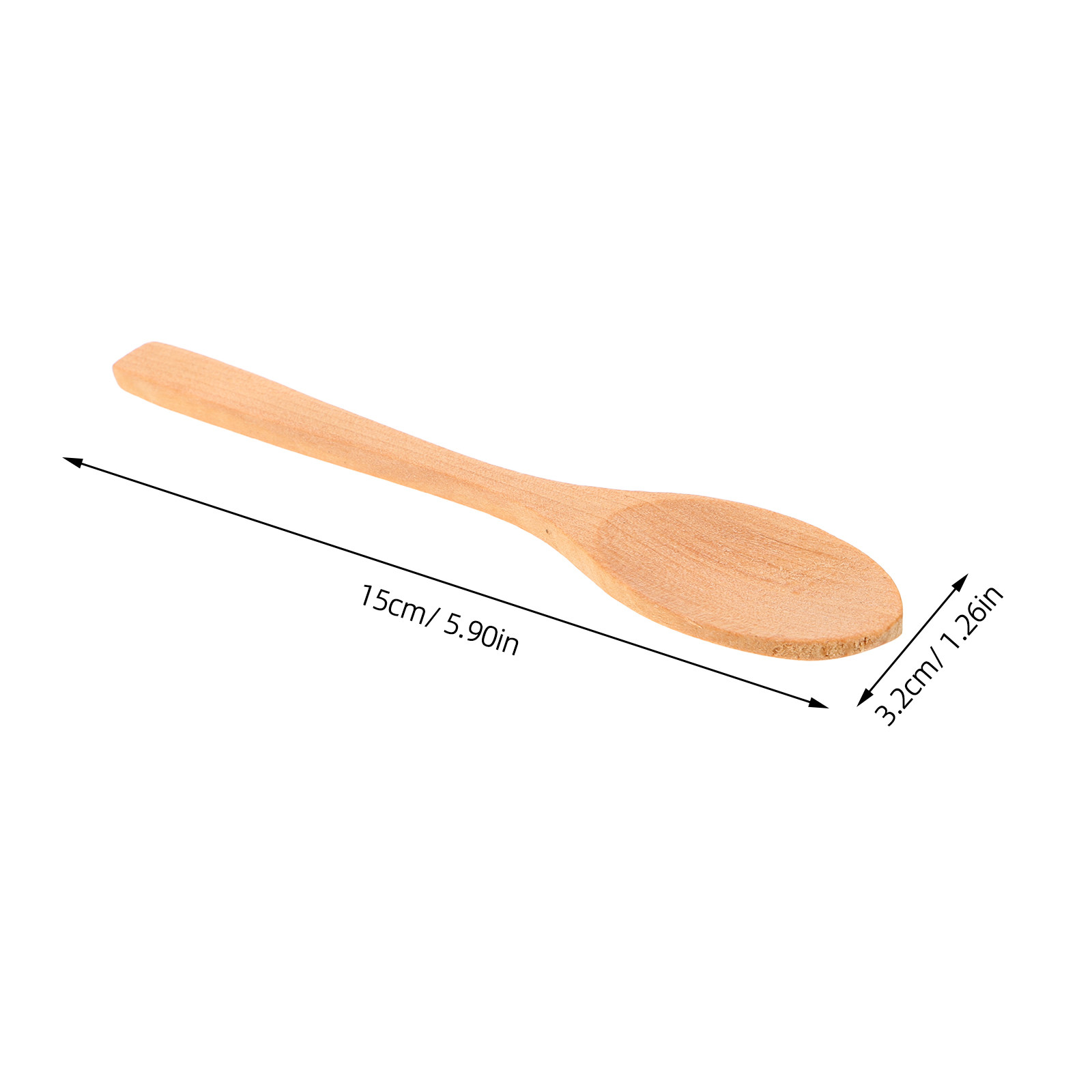 10 Cucharas de Madera Mini par - Sugar Scrub Coffee reseña y precio