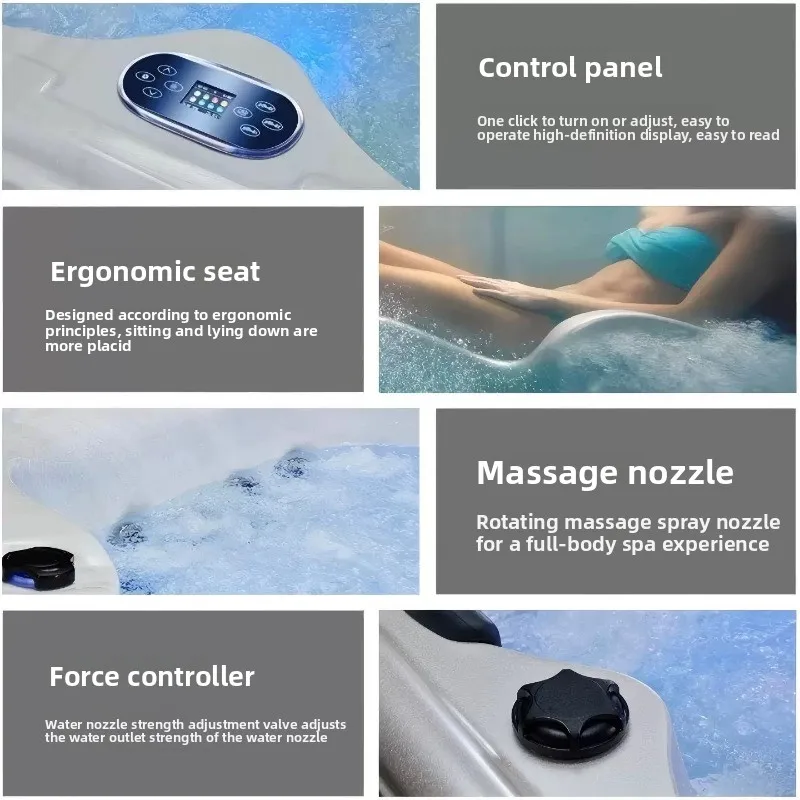 Jacuzzi Exterior Multijugador  - Spa Wellness Jacuzzi reseña y precio