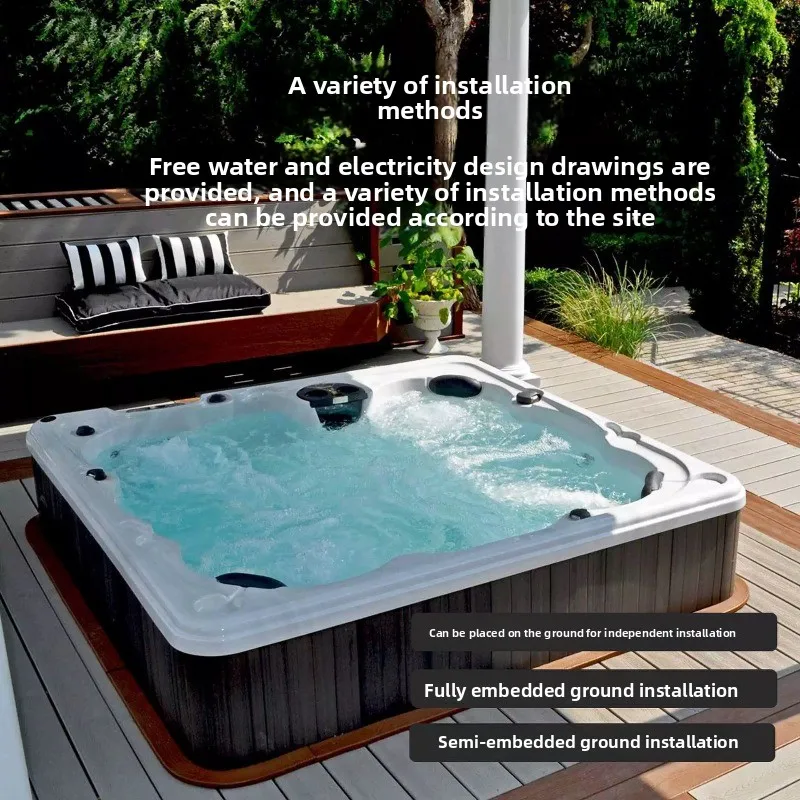Jacuzzi Exterior Multijugador  - Spa Wellness Jacuzzi reseña y precio