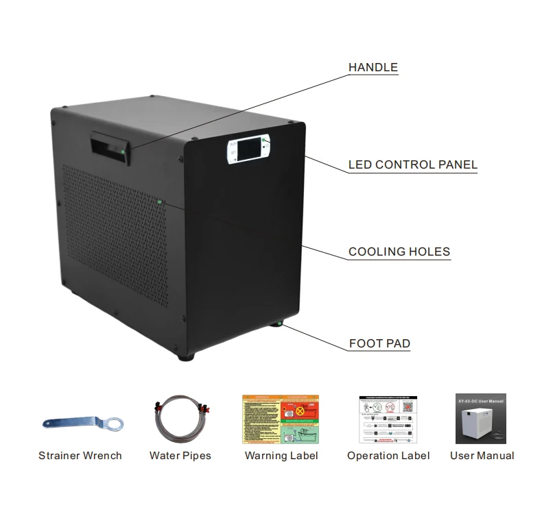 Enfriador de inmersión refrige - Xy Spa & Wellness George Town reseña y precio