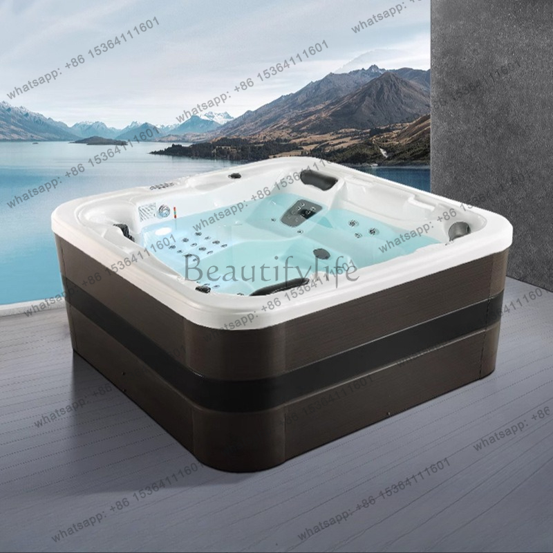 Acrílico al aire libre Jacuzzi - Spa Wellness Jacuzzi reseña y precio