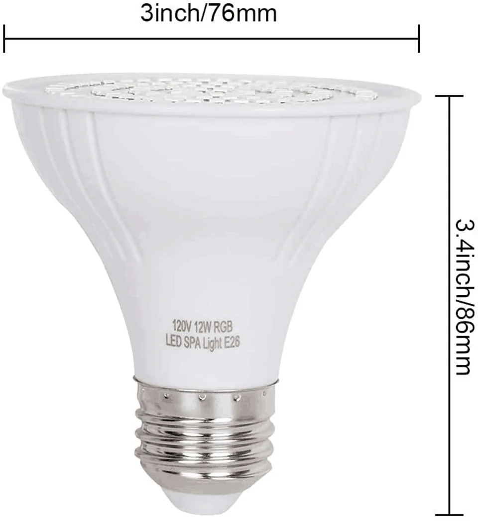 Luz LED para piscina E27 E26 b - Xy Spa & Wellness George Town reseña y precio