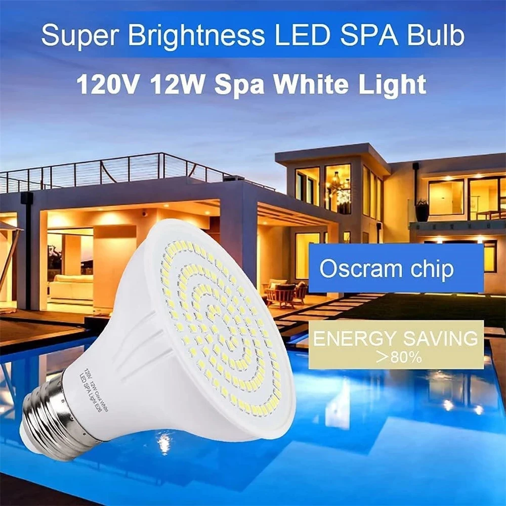 Luz LED para piscina E27 E26 b - Xy Spa & Wellness George Town reseña y precio
