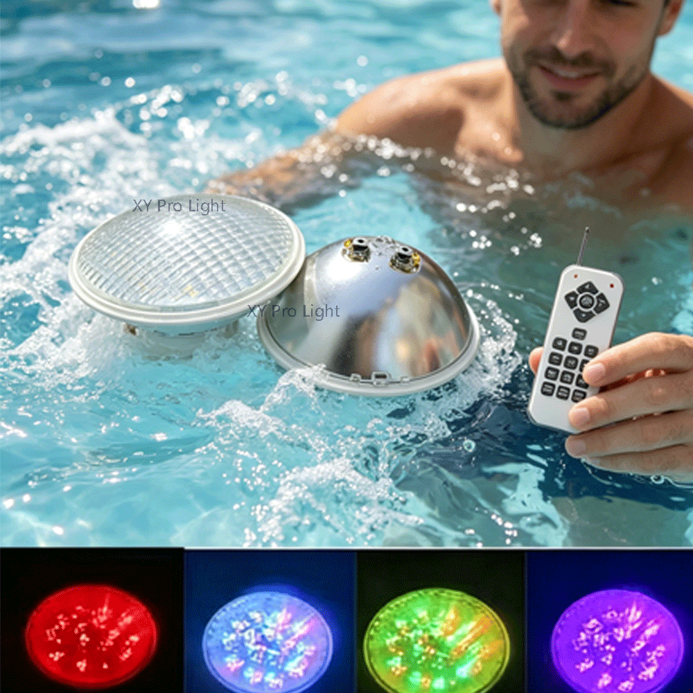 Luces LED RGB Sumergibles de 4 - Xy Spa & Wellness George Town reseña y precio