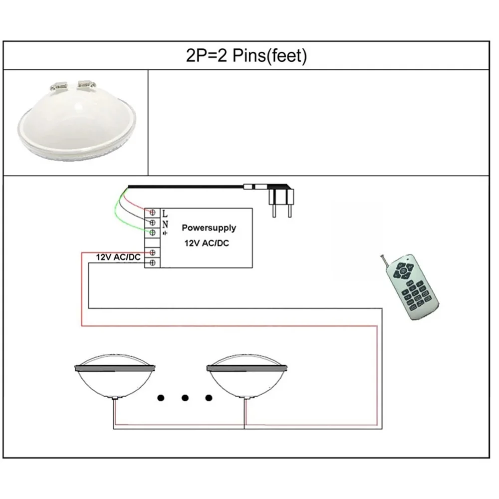 Luces LED RGB Sumergibles de 4 - Xy Spa & Wellness George Town reseña y precio