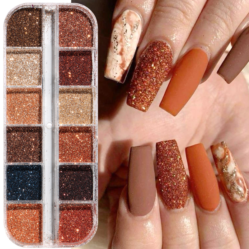 Brillo de uñas marrón café bri - Sugar Scrub Coffee reseña y precio