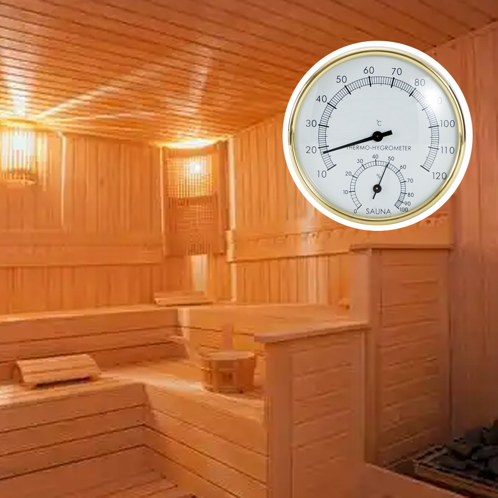 Higrómetro de acero inoxidable - Spa And Wellness reseña y precio
