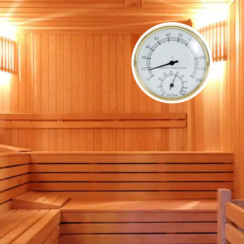 Higrómetro de acero inoxidable - Spa And Wellness reseña y precio